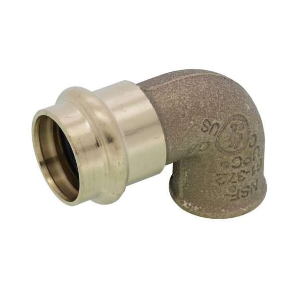 Viega ProPress 90 elbow P 0.75 FPT 0.5 bronze 79535 - main
