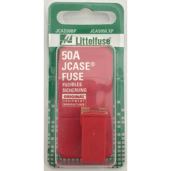 Littelfuse Cartridge Type JCASE 50 Amp Slow Blow Single JCAS50BP - main
