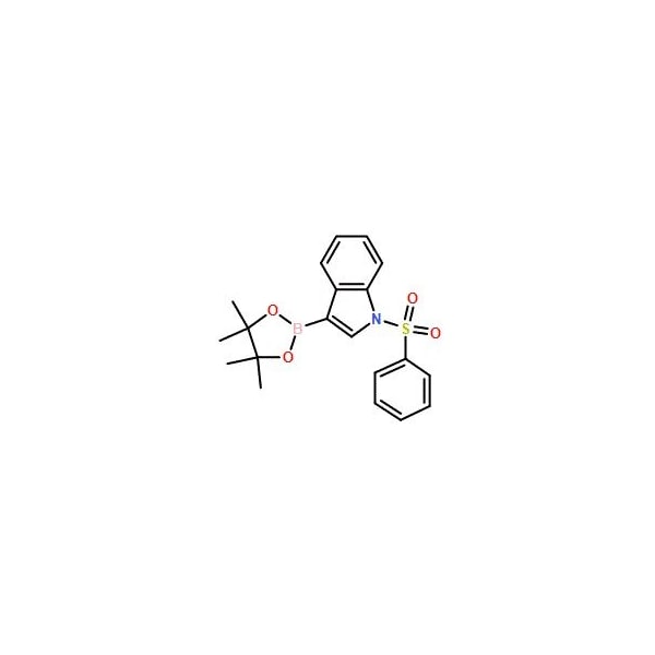 Ak Scientific 1-(Phenylsulfonyl)-3-indoleboronic acid pinacol ester (10g), CAS 870717-93-4 V8256-10g - main