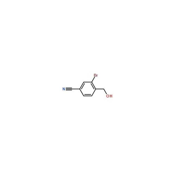 Ak Scientific 3-Bromo-4-(hydroxymethyl)benzonitrile (1g), CAS 90110-98-8 V8884-1g - main