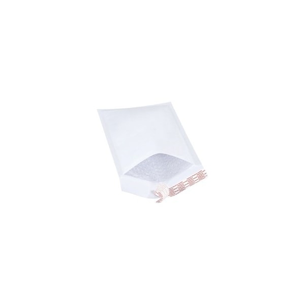 Bubblefast 100-7 1/4 x 12'' White #1 Self-Seal Bubble Mailers, 100PK BFB854WSS - main
