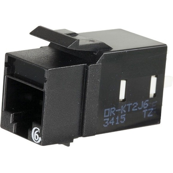 Ortronics 1 PORT KEYSTONE JACK CAT 6 KT2J6-00 - main