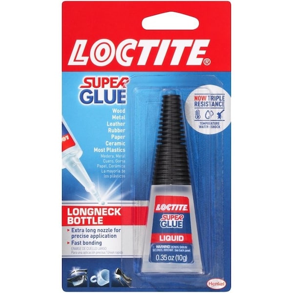 Loctite Super Glue, Liquid, Irritating, Clear, 10 g Bottle 234796 - main