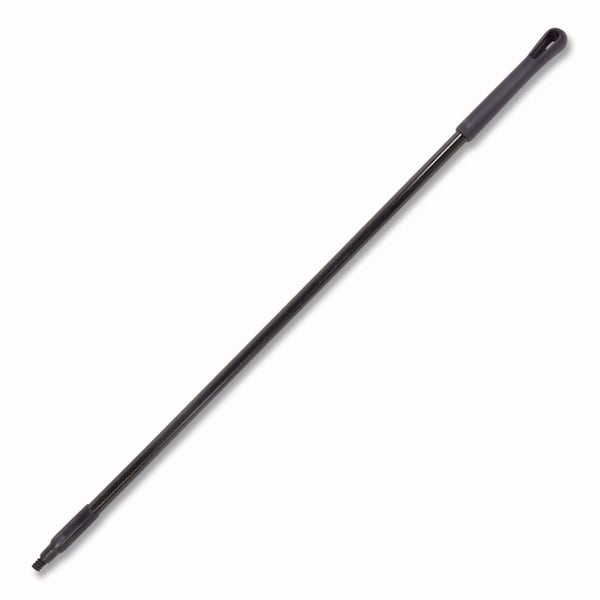 Carlisle Foodservice Color Coded Fiberglass Handle, 1" dia x 48", Black 41225EC03 - main