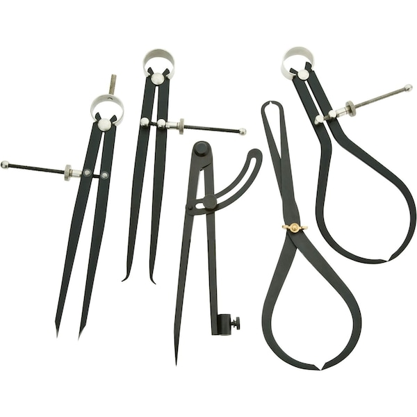 Grizzly 5-Pc. Woodworking Caliper Set T25802 - main