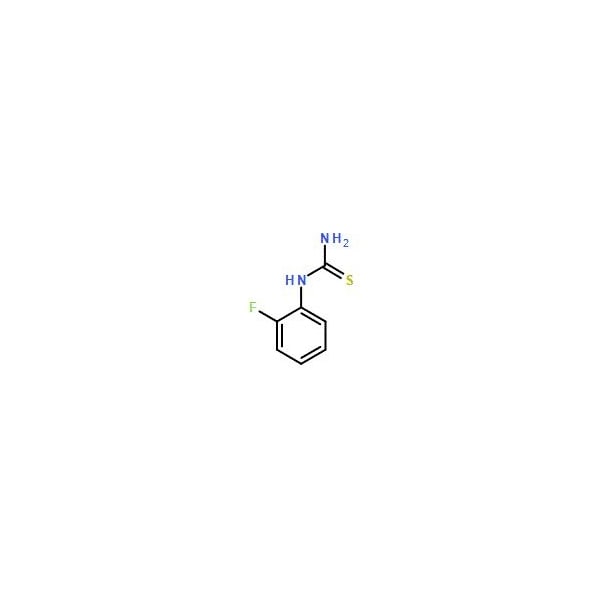 Ak Scientific (2-Fluorophenyl)thiourea (5g), CAS 656-32-6 V7149-5g - main