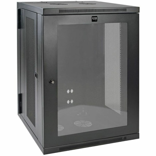 Tripp Lite series SRW18USG SmartRack 18U Low-Profile Switch-Depth WallMount Rack Enclosure Cabinet SRW18USG - main