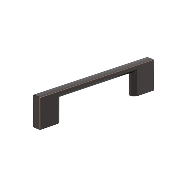 Amerock Cityscape 3-3/4 inch (96mm) Center-to-Center Oil-Rubbed Bronze Cabinet Pull, 25PK 25VMP37131ORB - main
