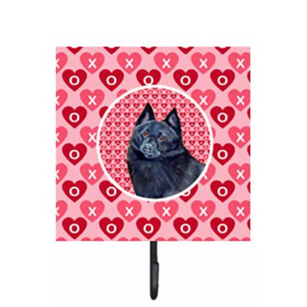 Carolines Treasures Schipperke Valentines Love And Hearts Leash Or Key Holder LH9159SH4 - main