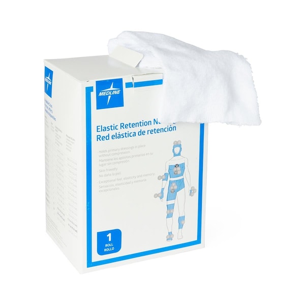 Medline Stretch Tubular Elastic Dressing Retention Net, Size 12 (56in x 25 yd.) NONNET12 - main