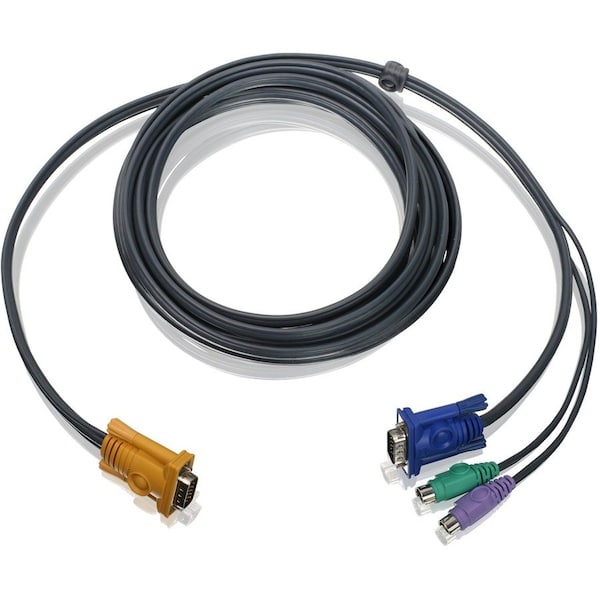 Iogear 10ft PS/2 KVM Cable (TAA Compliant) G2L5203PTAA - main