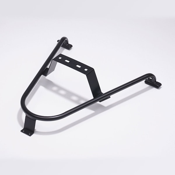 Surco SPARE TIRE CARRIER Rear Driver Size Door Mount; Custom Fit; Black; Stainless Steel; Custom Fit TC100 - main