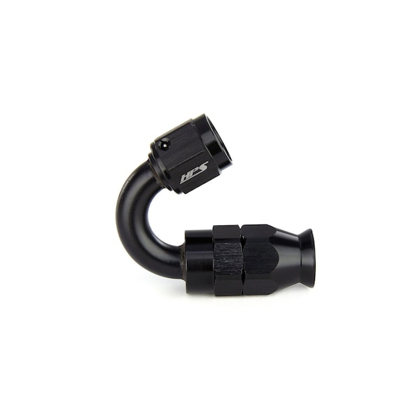 Hps Performance 150 deg. -3 Compression Teflon Hose End to AN Female for Stainless Steel Reinforced PTFE Hose, Black 350-1503 - main
