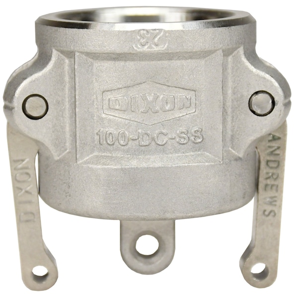 Dixon Cam and Groove Type DC Dust Cap SS, 1" 100-DC-SS - main
