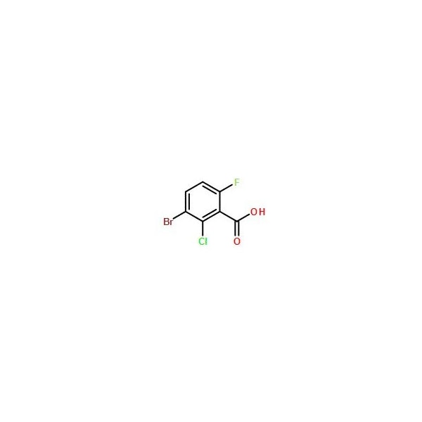 Ak Scientific 3-Bromo-2-chloro-6-fluorobenzoic acid (5g), CAS 1114809-13-0 Y3675-5g - main