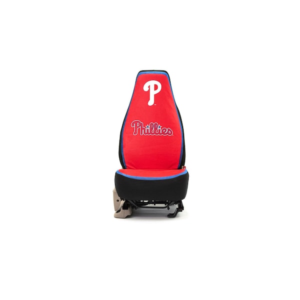 Coverking UNIVERSAL SEAT COVER ULTI-SUEDE WITH PHILADELPHIA PHILLIES LOGO HXFRZC - main
