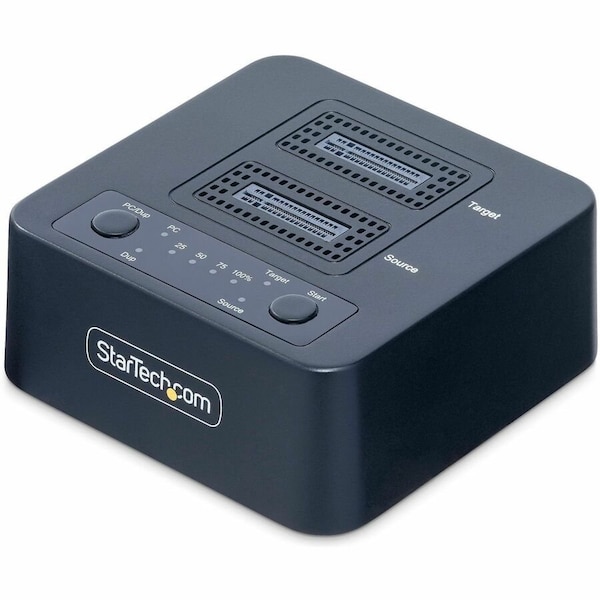 Startech.Com 1:1 M.2 NVME DRIVE DUPLICATOR, STANDALONE M.2 SSD CLONER/COPIER UP TO 90GBPM, US M2-HDD-DUPLICATOR-N1 - main