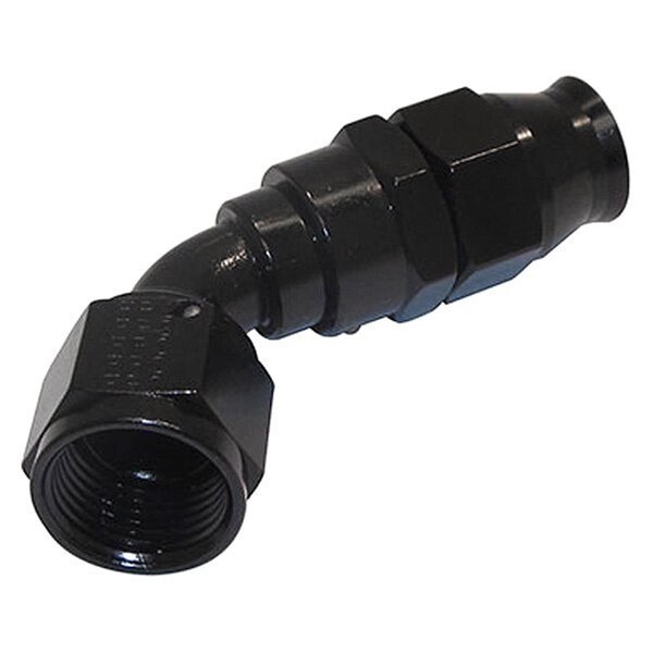 Fragola 686006-BL -6 AN 60 deg PTFE Hose End Fitting - Black FRG686006-BL - main