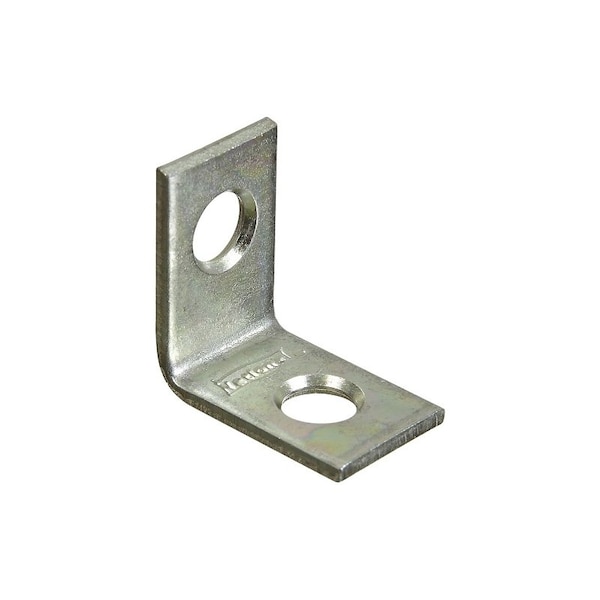National Hardware V115 Series Corner Brace, 3/4 in L, 1/2 in W, 3/4 in H, Steel, Zinc, 0.07 in Thick Material, 4PK N275-628 - main