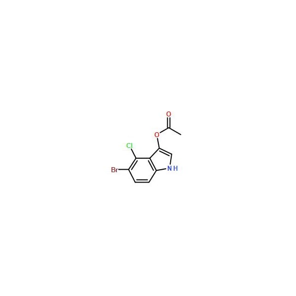Ak Scientific 5-Bromo-4-chloro-3-indolyl acetate (100mg), CAS 3252-36-6 Z3078-100mg - main