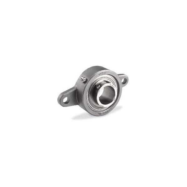 Dodge Industrial E-Z Kleen Mounted Bearing, SCEZ Normal Duty Stainless Steel, 2-Bolt Flange 127703 F2B-SCEZ-20M-SCHR - main