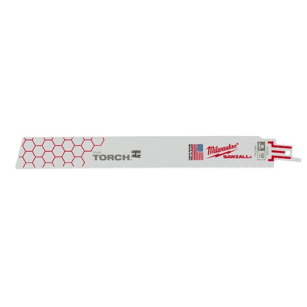 Milwaukee Tool 9" 18 TPI The Torch SAWZALL Blades (5 Pk) 48-00-5788 - main