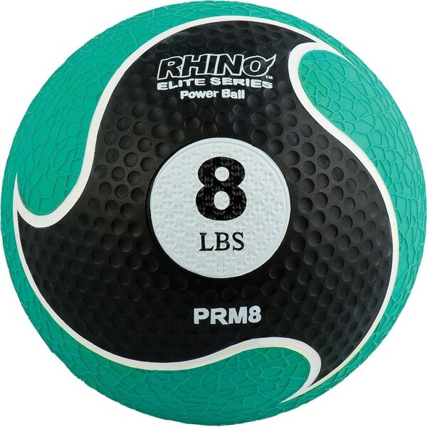 Champion Sports Rhino Elite Medicine Ball, 8lb, Green PRM8 - main