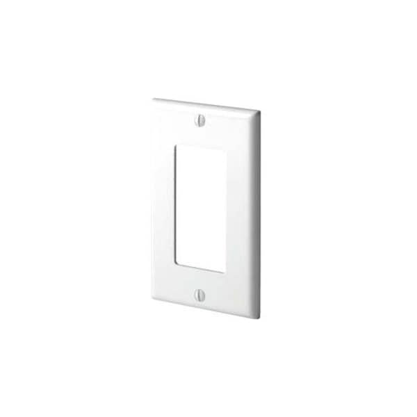 Leviton Decora Wallplate, Standard Size, Gang 1, Brown 80401-N - main