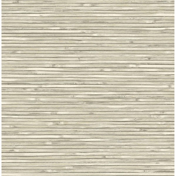 A-Street Prints Bellport Ivory Wooden Slat Wallpaper 2927-81305 - main