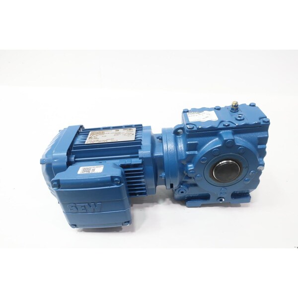 Sew Eurodrive Gearmotor 121Rpm 1/2Hp 230/460V-Ac 3Ph SA47 DRN71M4/Z - main