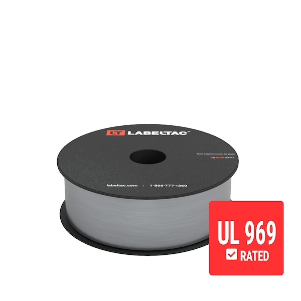 Labeltac UL 969-Approved LabelTac Supply 1.5in x 150ft LT4/LTPX, Brushed Aluminum LT1525UL - main