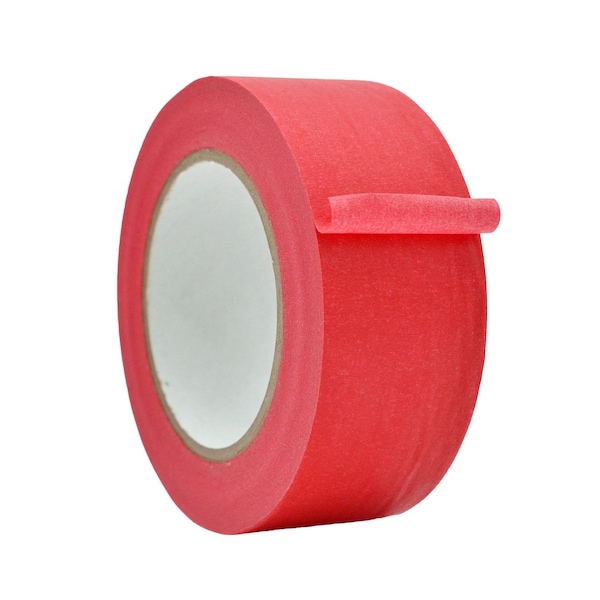 Wod Tape MTC5 Multipurpose Masking Tape 2 in. x 60 yds. Red, 24PK WOD MTC5-02000-24-60-RED - main