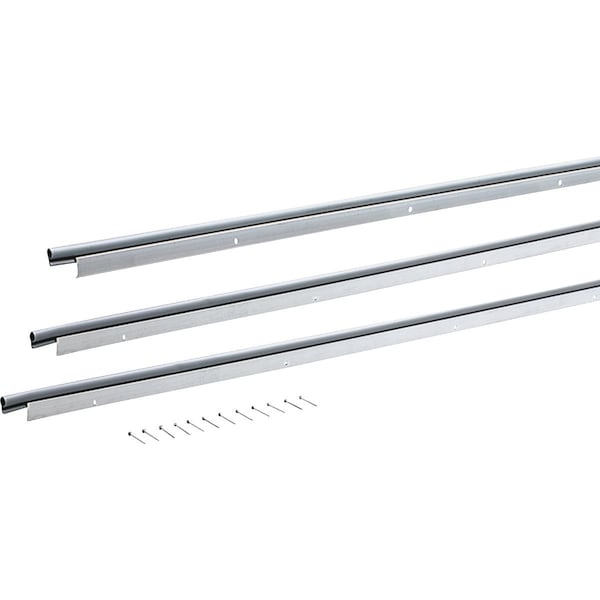 M-D Building Products Building Products Silver Aluminum and Vinyl Nail-on Top and Sides Door Seal Kit 1040 - main