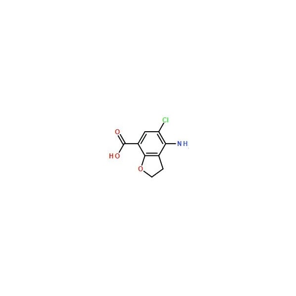 Ak Scientific 4-Amino-5-chloro-2, 3-dihydrobenzofuran-7-carboxylic acid (1g), CAS 123654-26-2 Y1132-1g - main