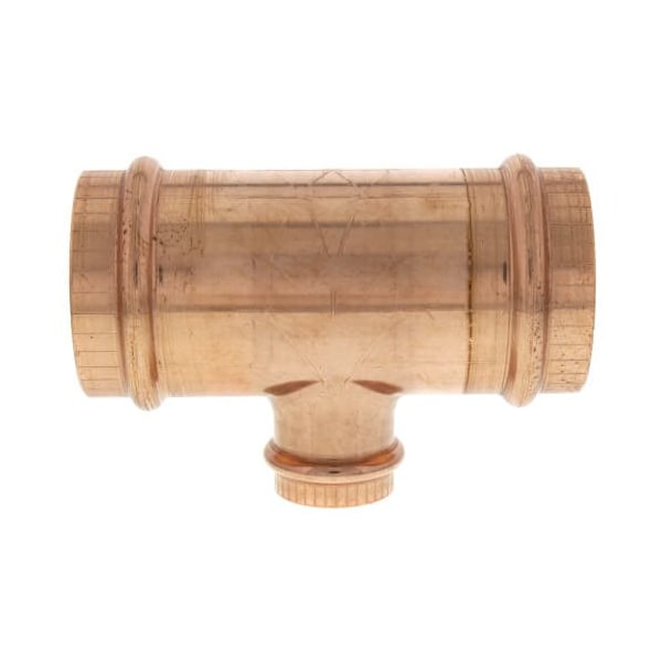 Viega ProPress tee P1 2 P2 2 P3 1 copper 94772 - main
