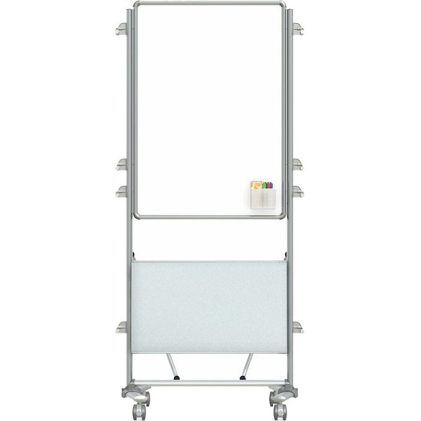 Ghent Nexus Easel Plus, 76-1/8"x32-5/8", Frsoted NEX204EP-FR - main