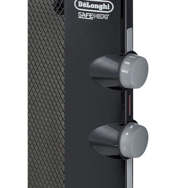 Delonghi Black Mica Panel Heater HMP1500 | Zoro
