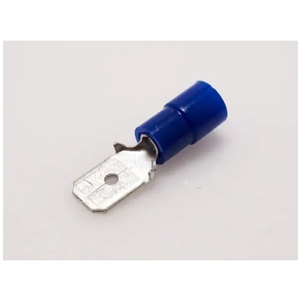 Nichifu Half-Insulated Disconnect Terminals, Male, AWG 14 TMEV 480520-M-BLU - main