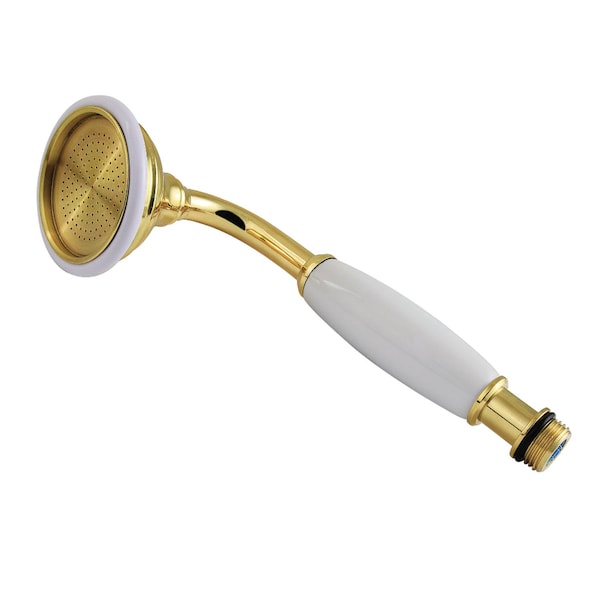 Kingston Brass Hand Shower for Clawfoot Tub Faucet, Polished Brass K109A2 - main