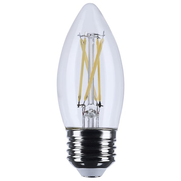 Satco 4 Watt B11 LED Medium Base Clear 5000K CCT 120 Volt S12501 - main