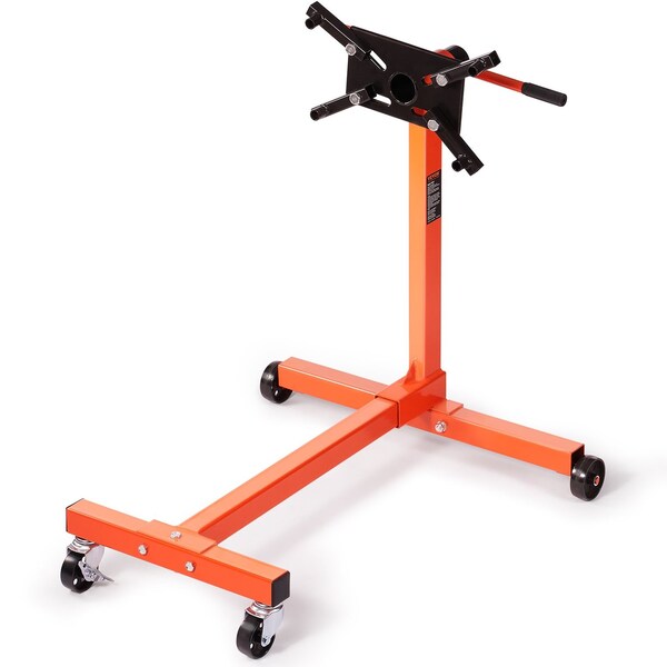 Vevor Engine Stand 750LBS Motor Hoist Dolly 360 Degree Adjustable Mounting Head XXJD15001000 - main