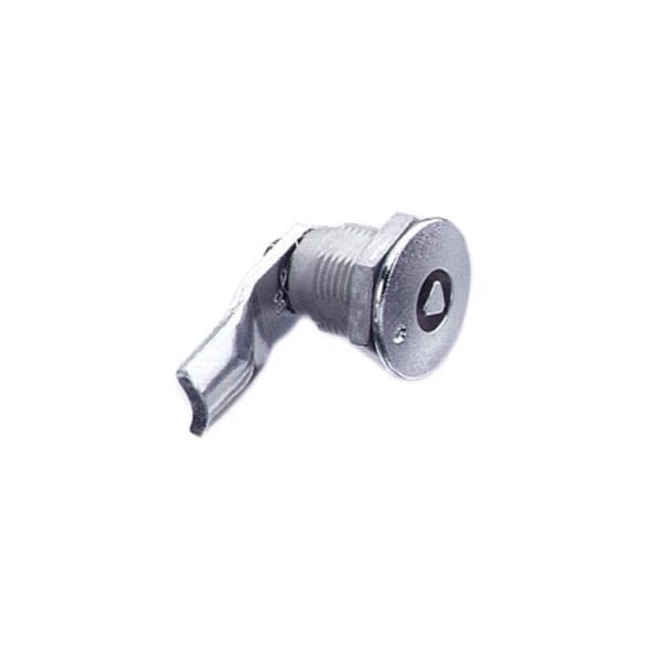 Southco Quarter-Turn Cam Latch, 7 mm Triangle Recess, 16mm .63 in Grip, Not Sealed Zinc Alloy E5-2-021-050 - main