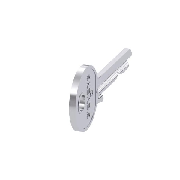 Siemens key for keyswitch, C, lock number LSG1, customer-specific 3SU1950-0FN80-0AA0-ZY19 - main