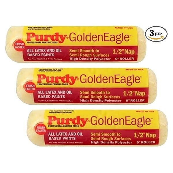 Krylon Purdy Golden Eagle 9 In. x 1/2 In. Knit Fabric Roller Cover 144608093 - main