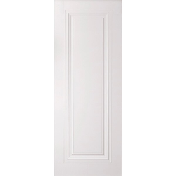 Sartodoors Slab Door Panel 28 x 80 inches, BASIC 9111 White, Bathroom Bedroom Doors BASIC9111S-SKIN-28 - main