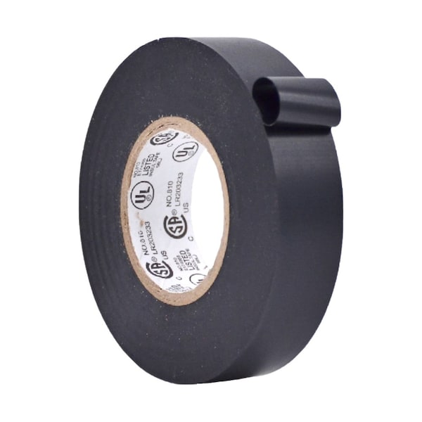 Wod Tape ETB866 General Purpose Electrical Tape Black UL/CSA listed core: 3/4 in. X 66 ft., 200PK WOD ETB866-00750-200-66-BLA - main