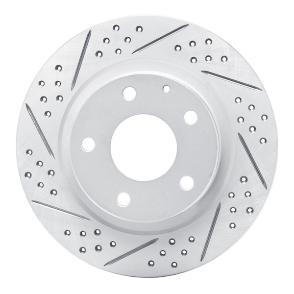 Dynamic Friction Co DFC Geoperformance Rotor - Drilled and Slotted 830-80051L - main