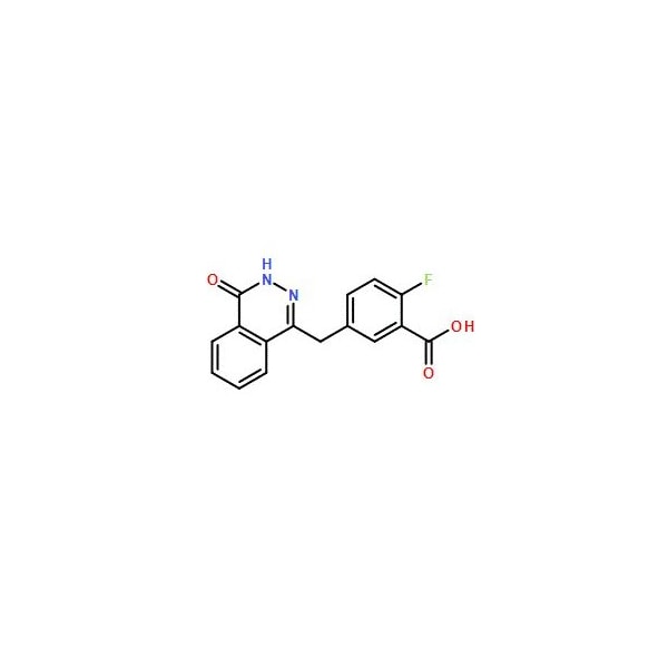 Ak Scientific 2-Fluoro-5-((4-oxo-3, 4-dihydrophthalazin-1-yl)methyl)benzoic acid (25g), CAS 763114-26-7 Z5110-25g - main