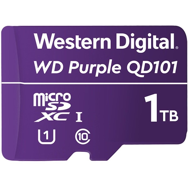Western Digital Purple 1 TB microSDXC - 3 Year Warranty WDD100T1P0C - main