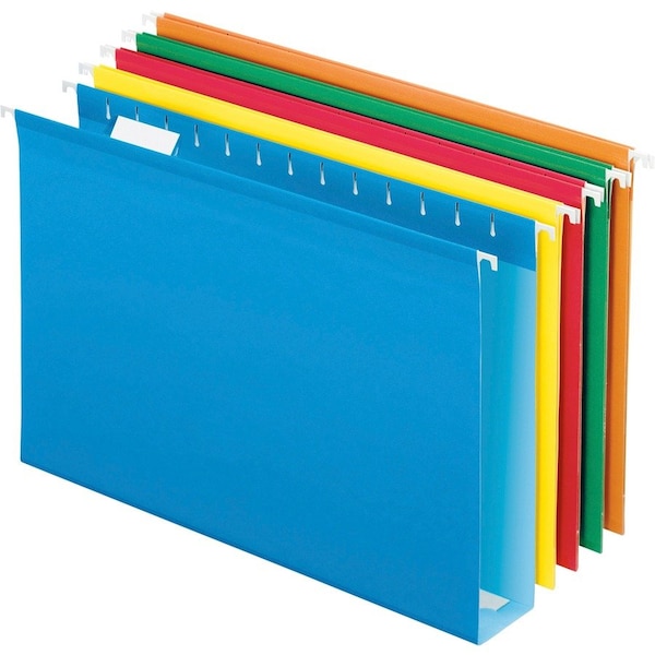 Pendaflex FOLDER, HANG, LGL, 2in-ASST, 25PK 4153X2ASST - main